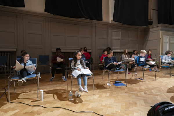 Photo Flash: Inside Rehearsal For A CHRISTMAS CAROL at the Dominion Theatre Image