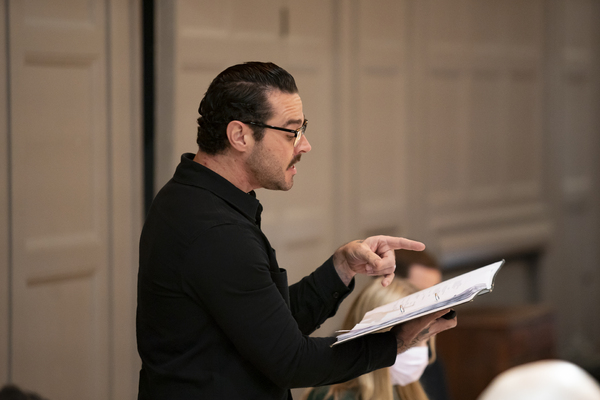 Photo Flash: Inside Rehearsal For A CHRISTMAS CAROL at the Dominion Theatre Image