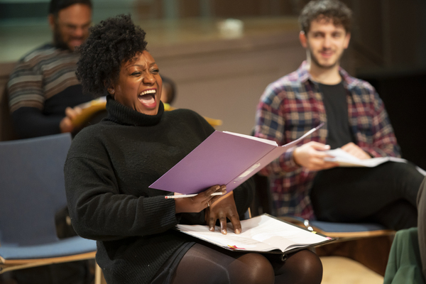 Photo Flash: Inside Rehearsal For A CHRISTMAS CAROL at the Dominion Theatre Image