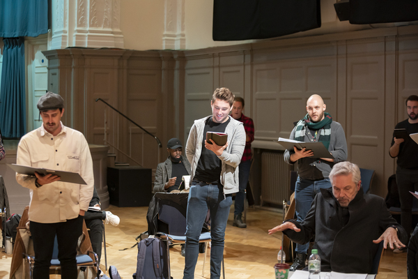 Photo Flash: Inside Rehearsal For A CHRISTMAS CAROL at the Dominion Theatre Image
