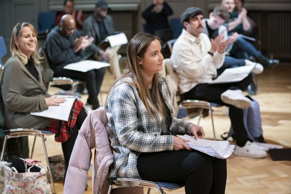 Photo Flash: Inside Rehearsal For A CHRISTMAS CAROL at the Dominion Theatre Image