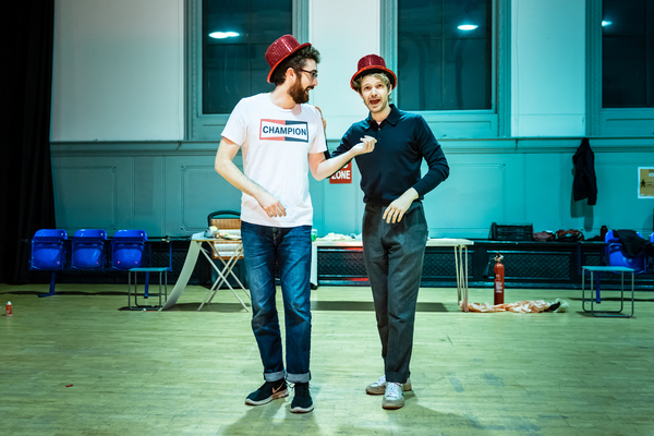 Photo Flash: Inside Rehearsal For THE COMEBACK at the Noel Coward Theatre Image