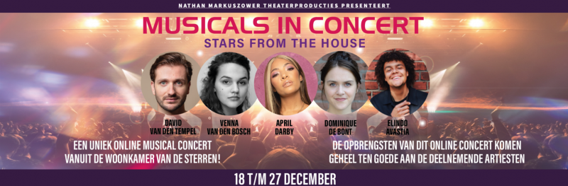 Feature:  TWEEDE EDITIE MUSICALS IN CONCERT: STARS FROM THE HOUSE 