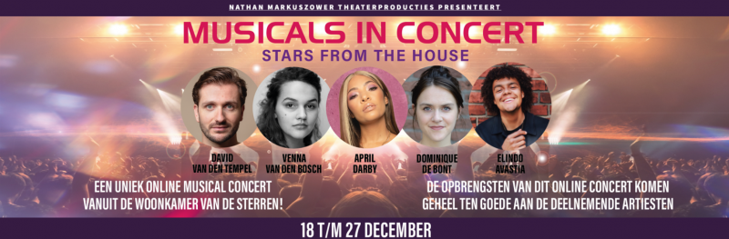 Feature:  TWEEDE EDITIE MUSICALS IN CONCERT: STARS FROM THE HOUSE Image