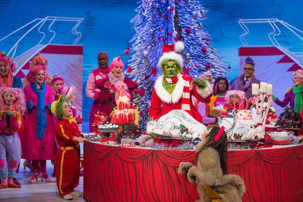 )Francesca Mills as Who 2, Matthew Morrison as Grinch, Booboo Stewart as Young Max  Photo