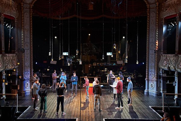 Photo Flash: Go Inside Rehearsals for Old Vic: In Camera –A CHRISTMAS CAROL Starring Andrew Lincoln Image