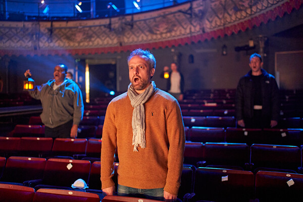 Photo Flash: Go Inside Rehearsals for Old Vic: In Camera –A CHRISTMAS CAROL Starring Andrew Lincoln Image