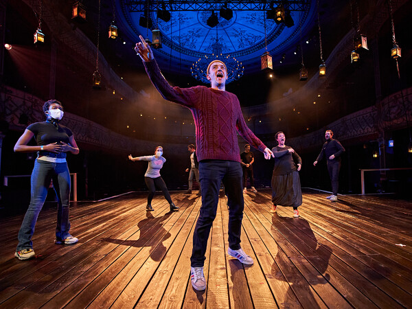 Photo Flash: Go Inside Rehearsals for Old Vic: In Camera –A CHRISTMAS CAROL Starring Andrew Lincoln Image