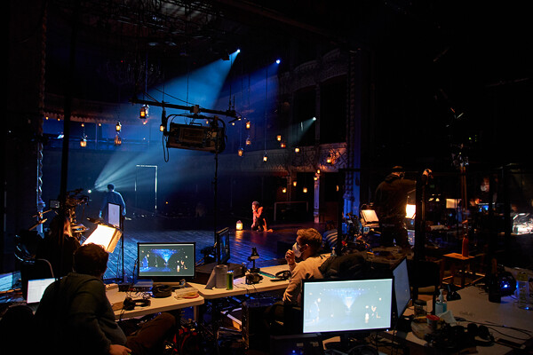 Photo Flash: Go Inside Rehearsals for Old Vic: In Camera –A CHRISTMAS CAROL Starring Andrew Lincoln Image