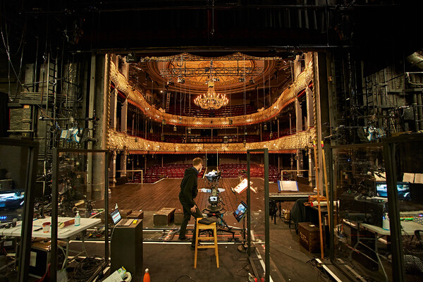 Photo Flash: Go Inside Rehearsals for Old Vic: In Camera –A CHRISTMAS CAROL Starring Andrew Lincoln Image