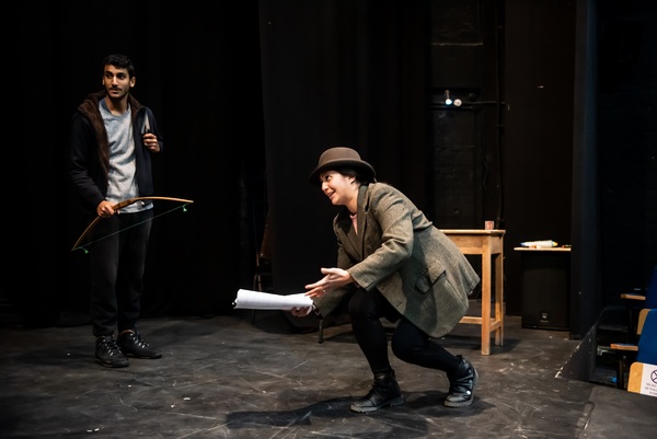 Photo Flash: Inside Rehearsal For Greenwich Theatre's THE WOLVES OF WILLOUGHBY CHASE Image
