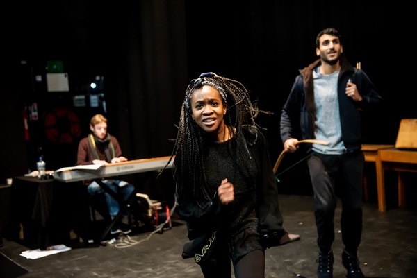 Photo Flash: Inside Rehearsal For Greenwich Theatre's THE WOLVES OF WILLOUGHBY CHASE Image