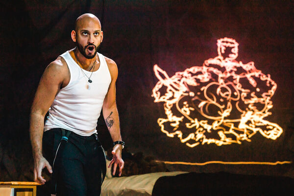 Photo Flash: First Look at the Barn Theatre's One-Man PETER PAN Starring Waylon Jacobs Image