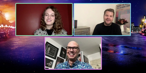 Exclusive: James Corden and Jo Ellen Pellman Get Ready for THE PROM Night! Video