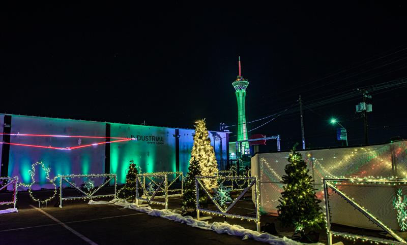 Feature: JOURNEY TO THE NORTH POLE at The Industrial Event Space Celebrates the Holidays 
