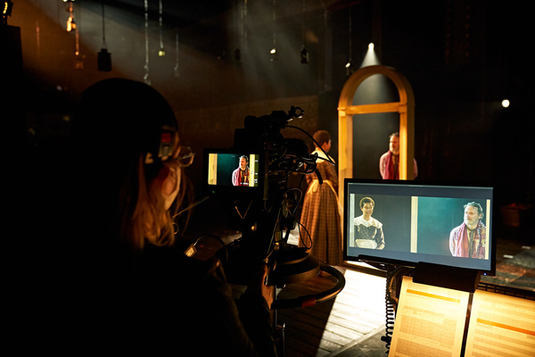 Photo Flash: Check Out Production Shots of Old Vic: In Camera A CHRISTMAS CAROL Starring Andrew Lincoln 