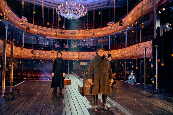 Photo Flash: Check Out Production Shots of Old Vic: In Camera A CHRISTMAS CAROL Starring Andrew Lincoln 