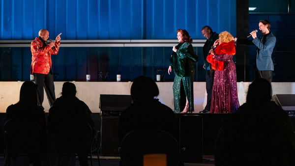 Kenny Williams, Leslie McDonel, Roderick Sanford, Judy Arnold, and Daniel Rowan Photo