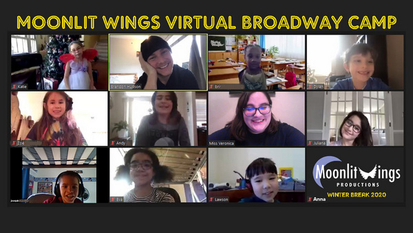 Moonlit Wing's Virtual Broadway Camp Wraps With Special Guest Broadway Performer Brandon Hudson Image