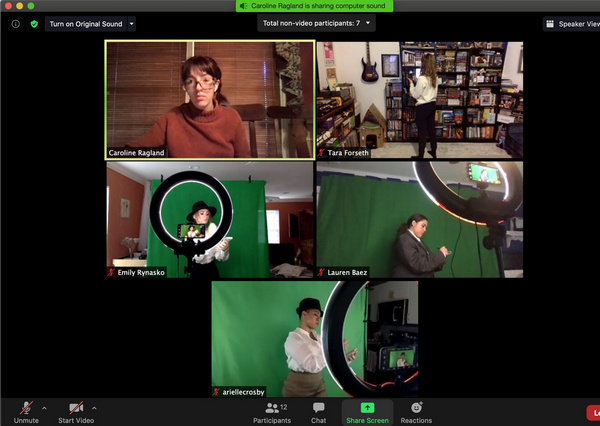 Photo Flash: THE AVIATRIX: A New Musical Wraps Filming Image