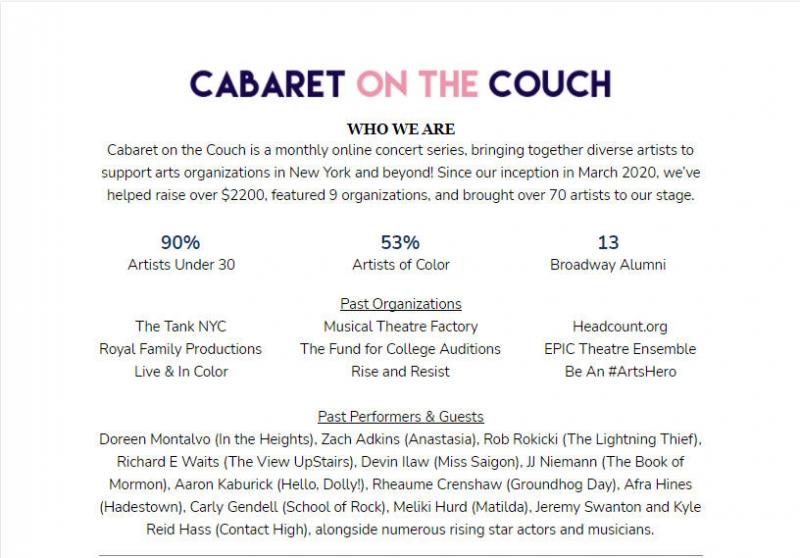 Interview: Ian McQueen of CABARET ON THE COUCH 