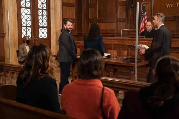 Photo Flash: Get a First Look at Eva Noblezada and Alex Brightman on LAW & ORDER: SVU Image