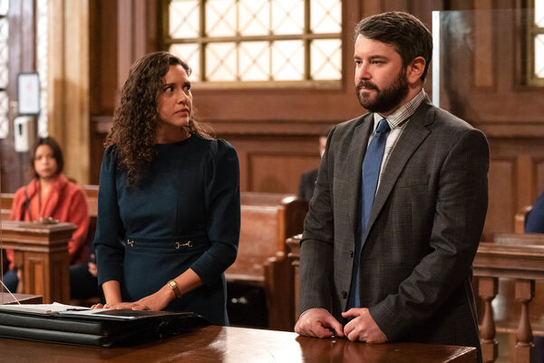 Photo Flash: Get a First Look at Eva Noblezada and Alex Brightman on LAW & ORDER: SVU Image