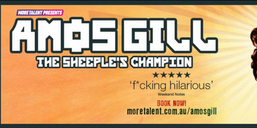 Comedian Amos Gill Takes His New Show To Australian Comedy Festivals! Photo
