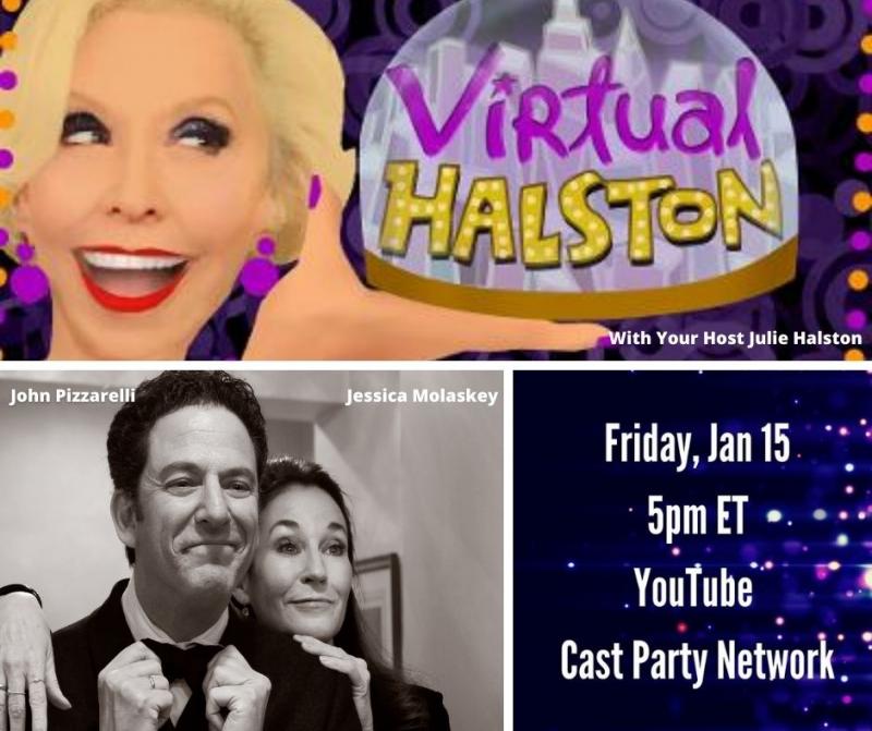 BWW Previews: John and Jessica and Julie Make January 15th VIRTUAL HALSTON Just Right  Image