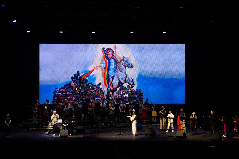 Review: THE RISE AND FALL OF SAINT GEORGE Is A Musical Account Of Australia's Modern History Of The Road To Marriage Equality & The Resilience Of The Queer Community Image