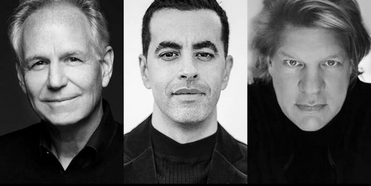 Ric Wake, Zack Dekkaki and Bob Murray Launch Loki Artist Group Photo