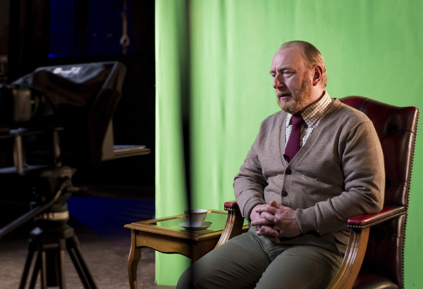 Photo Flash: See Jon Culshaw, Matthew Kelly, Jemma Redgrave and Adrian Scarborough Filming BARNES' PEOPLE Image