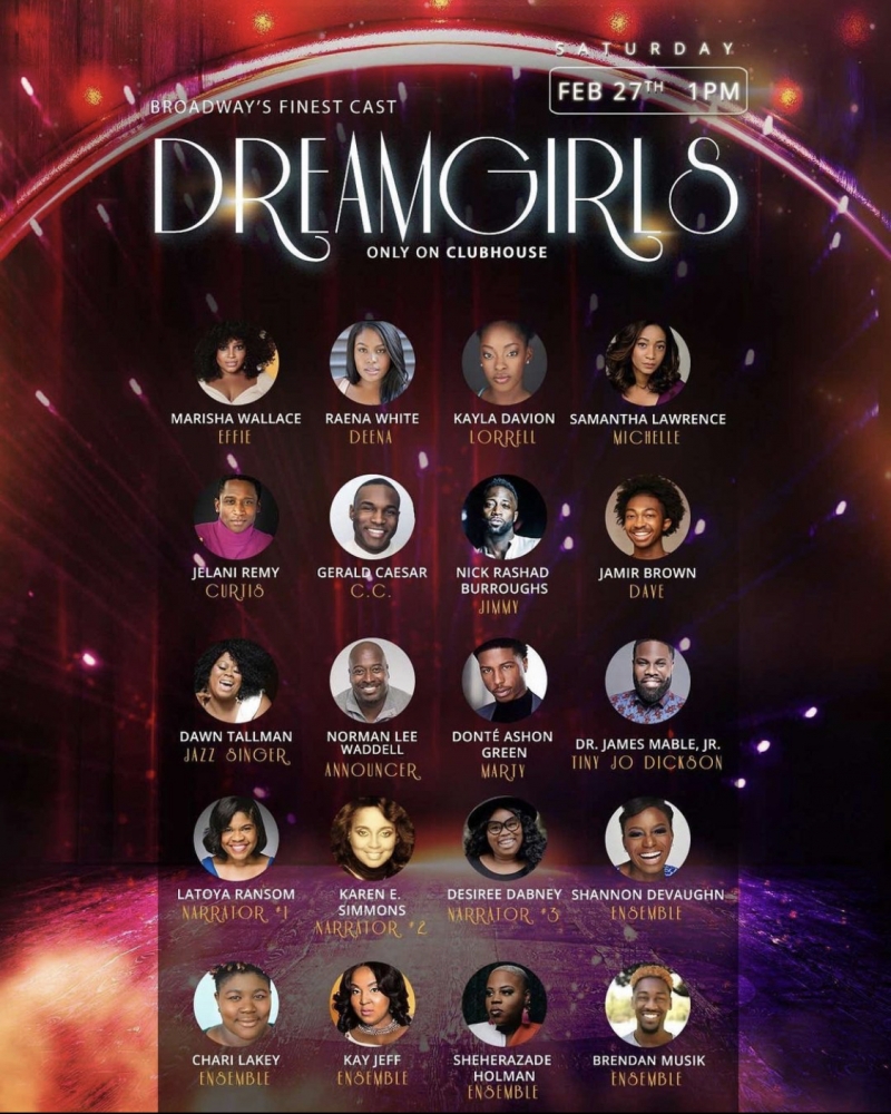 Interview: Leroy Church of DREAMGIRLS on Clubhouse  Image