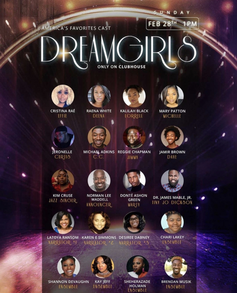 Interview: Leroy Church of DREAMGIRLS on Clubhouse  Image