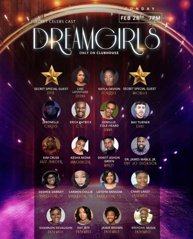 Interview: Leroy Church of DREAMGIRLS on Clubhouse  Image