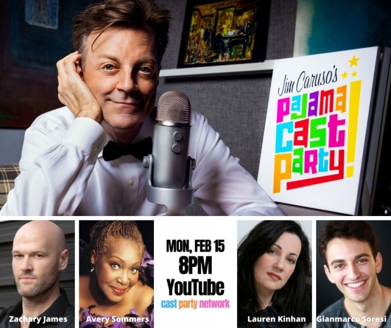 BWW Previews: Broadway, Comedy, Jazz and Opera come to February 15th PAJAMA CAST PARTY  Image