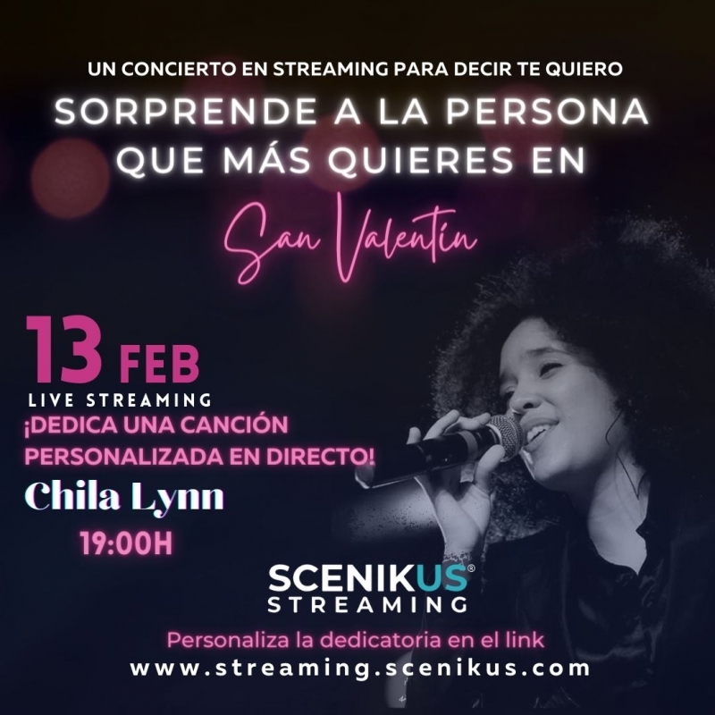 Chila Lynn presenta un concierto de San Valentín con canciones dedicadas  Image