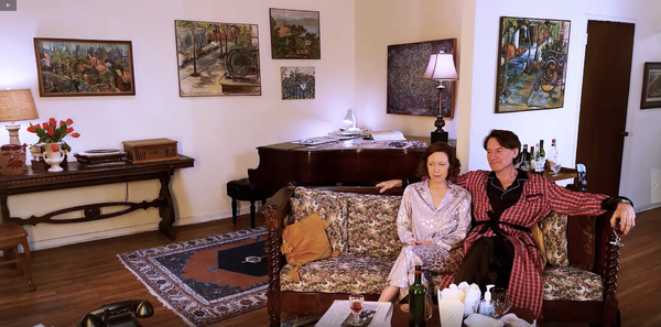 Photo Flash: Playhouse On Park Presents ELYOT & AMANDA: ALL ALONE From Noël Coward's PRIVATE LIVES Image