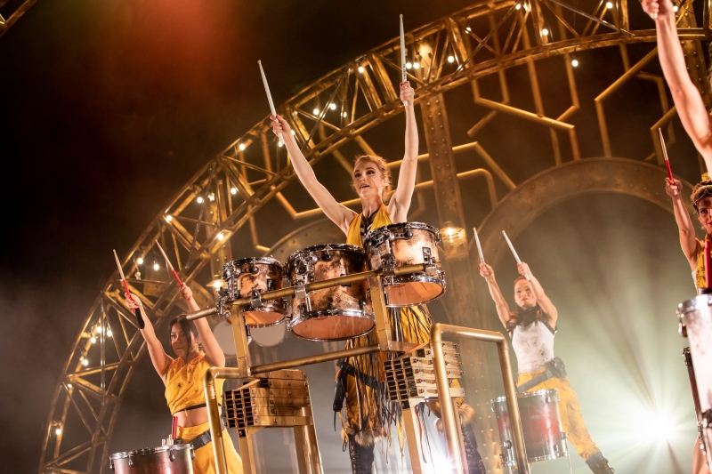 Review: A High Energy Spectacle of Light And Sound, DRUMMER QUEEN Seeks To Shift Perceptions About Women In Percussion. 