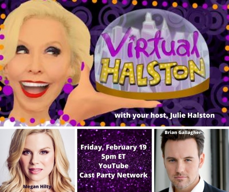 BWW Previews: OMG!  Megan Hilty and Brian Gallagher Visit VIRTUAL HALSTON On February 19th!  Image