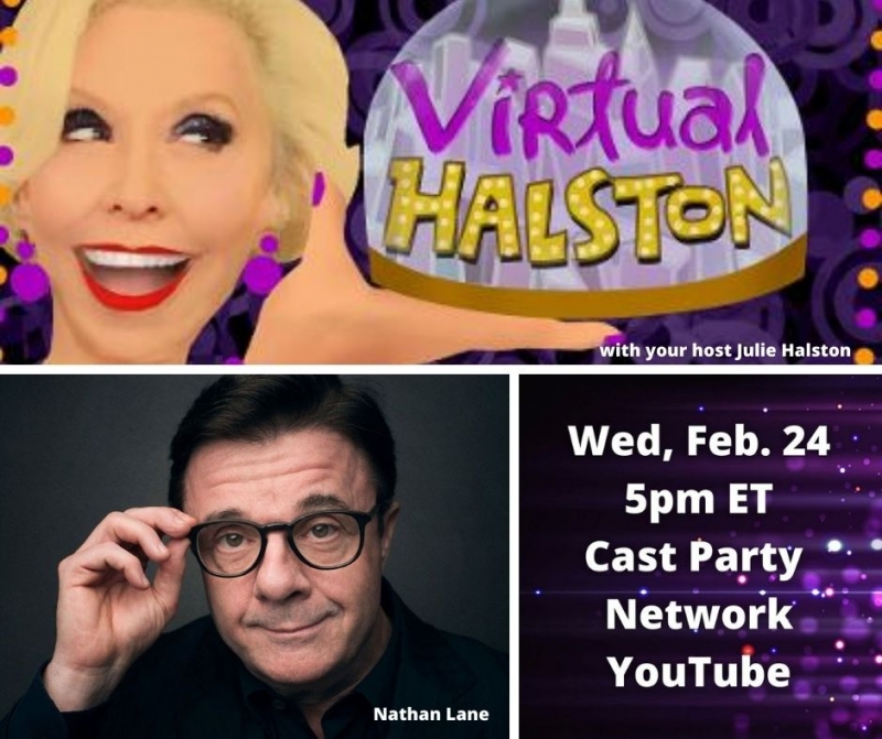 BWW Previews: A Special and Special Time for VIRTUAL HALSTON:  Nathan Lane on February 24th Image