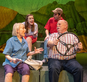 Review: LEAVING IOWA at Des Moines Playhouse: Going on a Journey Back to Easier Times  Image