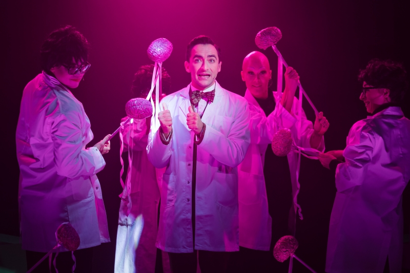 Review: Hayes Theatre Reopens With The Fabulously Absurd YOUNG FRANKENSTEIN. Image