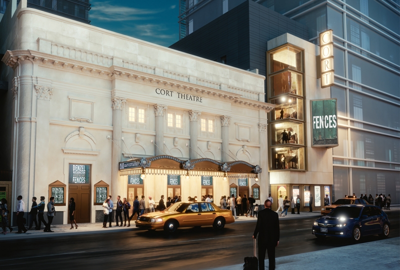 Shubert Organization Begins Major Work on the Cort Theatre Image