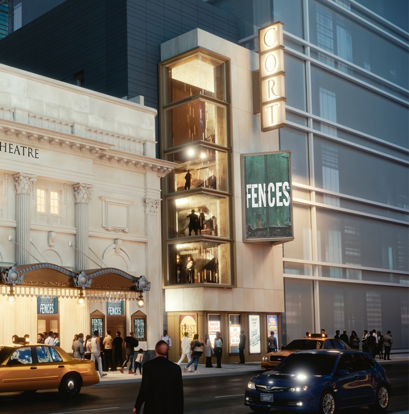 Shubert Organization Begins Major Work on the Cort Theatre Image
