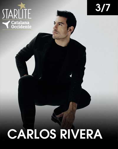 Carlos Rivera comienza su gira en Starlite Image
