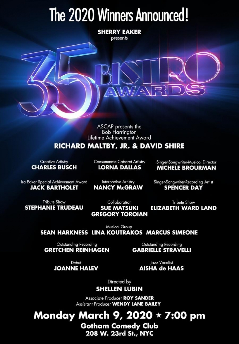 Feature: Remembering The 35th Bistro Awards One Year After The Shutdown 