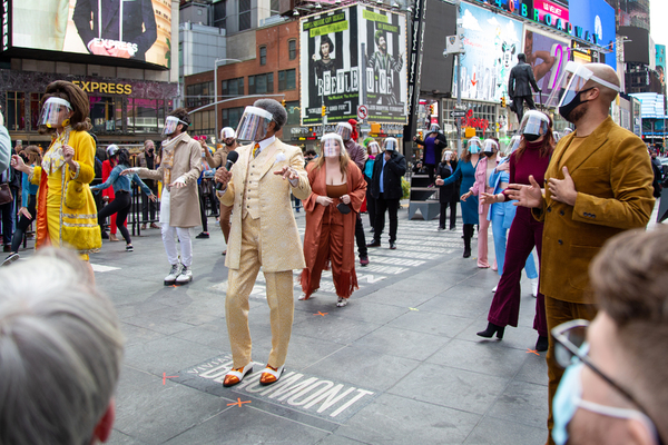 Photo Coverage: Go Inside 'We Will Be Back'- A Broadway Celebration in Times Square!  Image