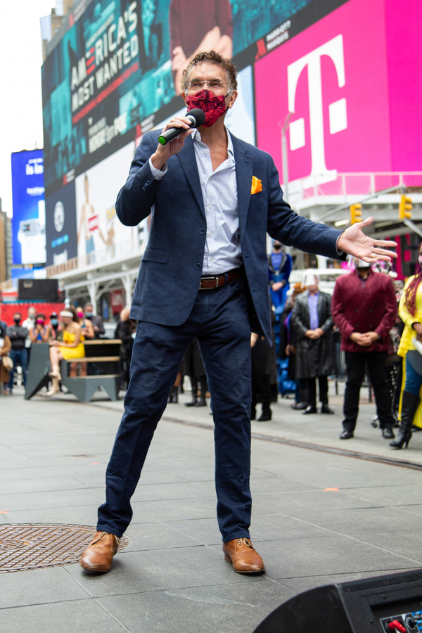 Photo Coverage: Go Inside 'We Will Be Back'- A Broadway Celebration in Times Square! Image