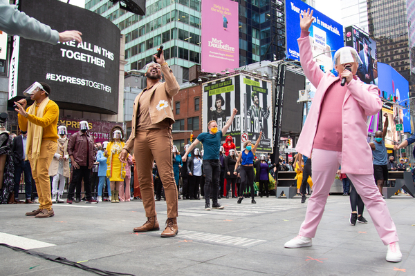 Photo Coverage: Go Inside 'We Will Be Back'- A Broadway Celebration in Times Square! Image